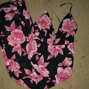 Floral Jumpsuit